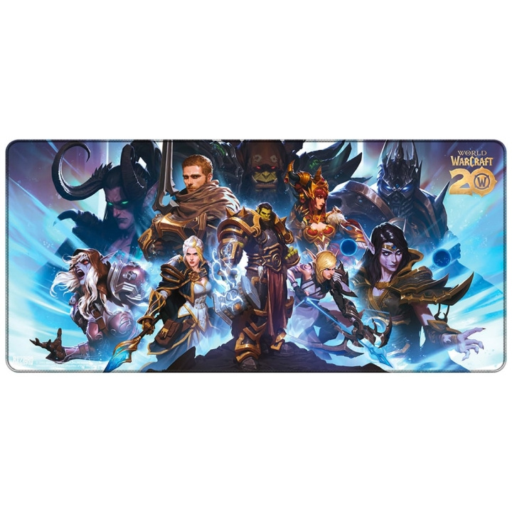 Blizzard World of WarCraft - 20th Anniversary Mousepad in the group COMPUTERS & PERIPHERALS / GAMING / Mouse pad at TP E-commerce Nordic AB (D42176)