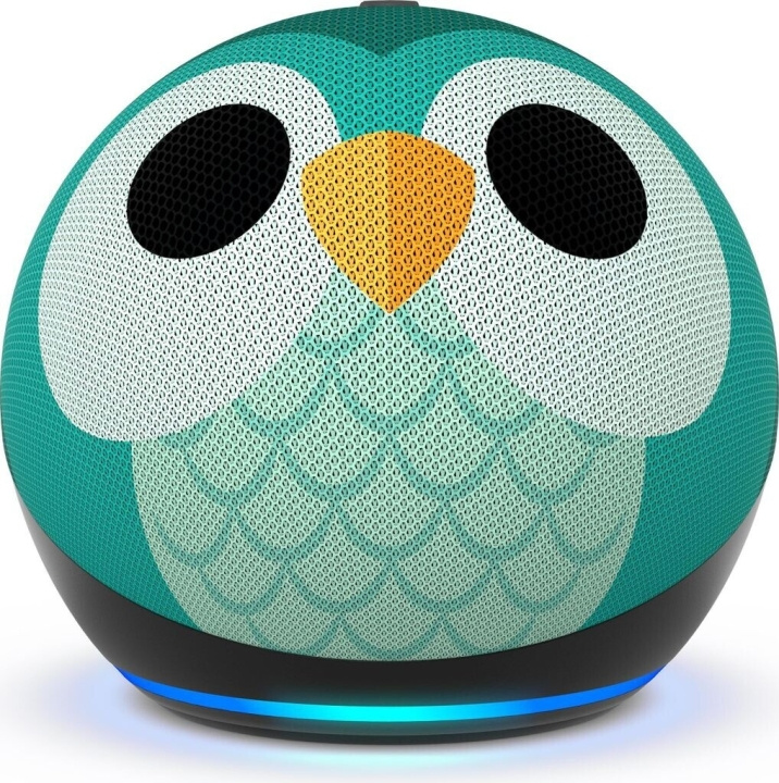 Amazon Echo Dot Kids 5th Gen Owl Edition in the group Sport, leisure & Hobby / Fun stuff / Smart home at TP E-commerce Nordic AB (D42193)