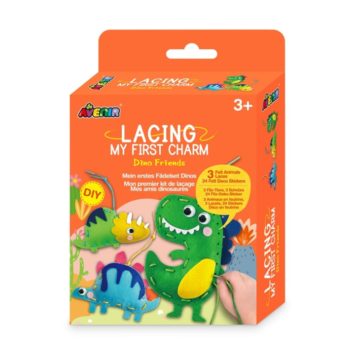 Avenir – DIY Bag Charm Dino (5211798) in the group TOYS, KIDS & BABY PRODUCTS / Toys / Crafts at TP E-commerce Nordic AB (D42271)