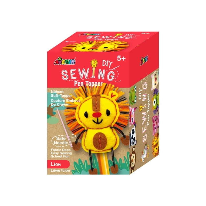 Avenir – Lion Pencil Plush (5191696) in the group TOYS, KIDS & BABY PRODUCTS / Toys / Crafts at TP E-commerce Nordic AB (D42279)