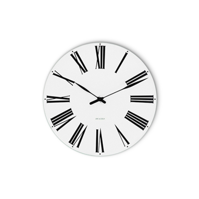Arne Jacobsen Clocks Arne Jacobsen - Roman Wall Clock - 29 cm in the group HOME, HOUSEHOLD & GARDEN / Watches & Counters / Wall clocks at TP E-commerce Nordic AB (D42298)