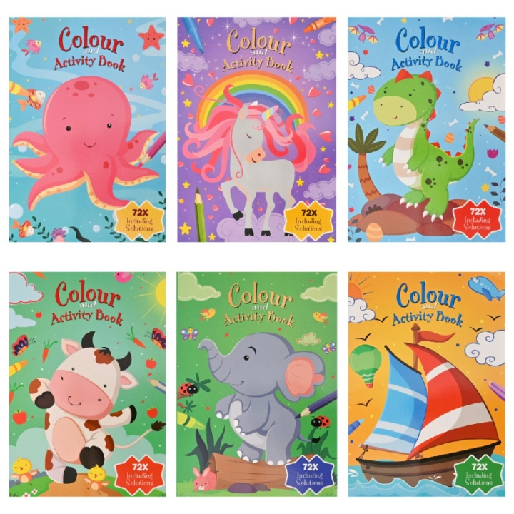 Avenir Box of 24 x Avenir – Activity Book Asst (1342) in the group TOYS, KIDS & BABY PRODUCTS / Toys / Crafts at TP E-commerce Nordic AB (D42315)