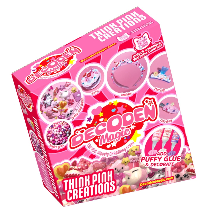 3D Magic Decoden Magic Deluxe Think Pink Creations (481-0109) in the group TOYS, KIDS & BABY PRODUCTS / Toys / Crafts at TP E-commerce Nordic AB (D42322)