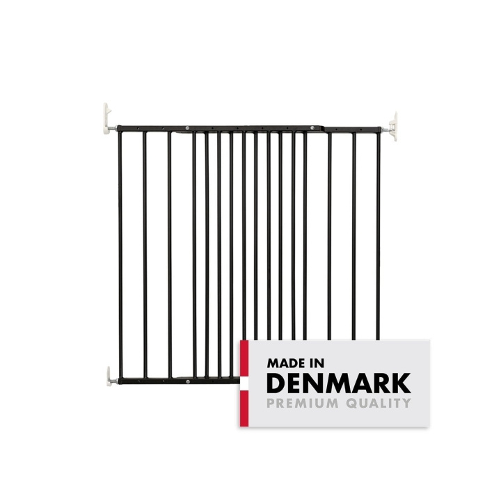 BabyDan MultiDan Metal - Black - 62.5 cm to 106.8 cm (24.7 to 42) in the group TOYS, KIDS & BABY PRODUCTS / Children\'s safety / Children\'s safey at home at TP E-commerce Nordic AB (D42339)