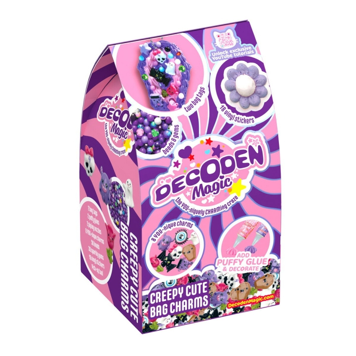 3D Magic Creepy Cute Bag Charms (481-0123) in the group TOYS, KIDS & BABY PRODUCTS / Toys / Crafts at TP E-commerce Nordic AB (D42343)