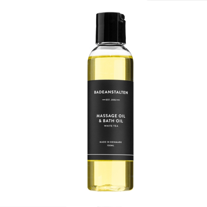 Badeanstalten Bath & Massage Oil - White Tea - 150 ml in the group BEAUTY & HEALTH / Skin care / Body health / Bath & Shower gels at TP E-commerce Nordic AB (D42344)
