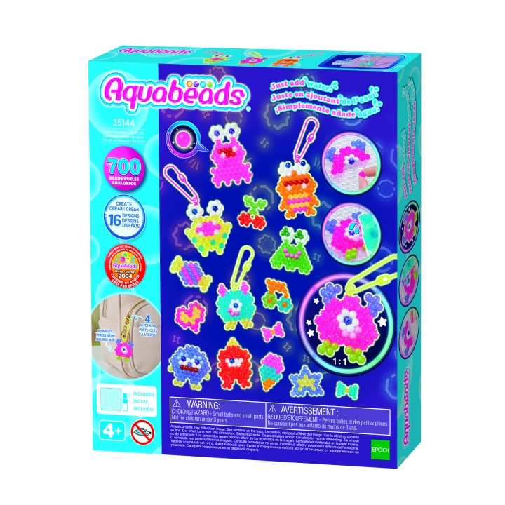 Aqua Beads Aquabeads - Crazy Monsters Craft Kit (35144) in the group TOYS, KIDS & BABY PRODUCTS / Toys / Crafts at TP E-commerce Nordic AB (D42351)