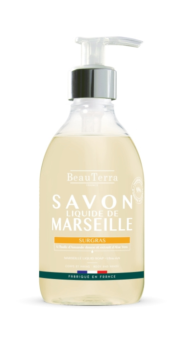 BeauTerra Marseille Liquid Soap - Sweet Almond Oil - 300 ml in the group BEAUTY & HEALTH / Skin care / Body health / Scented soaps at TP E-commerce Nordic AB (D42367)