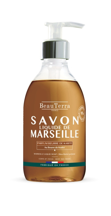 BeauTerra Marseille Liquid Soap - Shea Butter - 300 ml in the group BEAUTY & HEALTH / Skin care / Body health / Scented soaps at TP E-commerce Nordic AB (D42386)