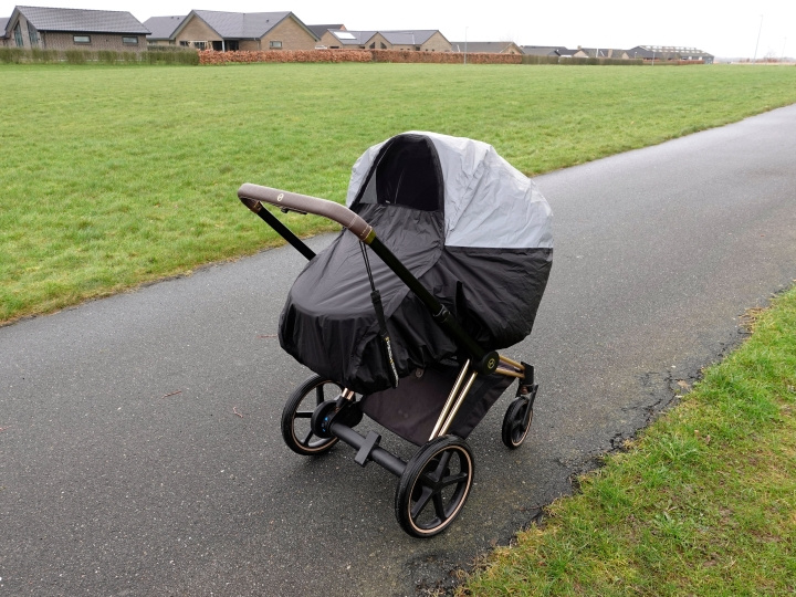 BabyDan Super Safe Rain Cover - Combi Black - 80 cm in the group TOYS, KIDS & BABY PRODUCTS / Strollers & Accessories at TP E-commerce Nordic AB (D42458)