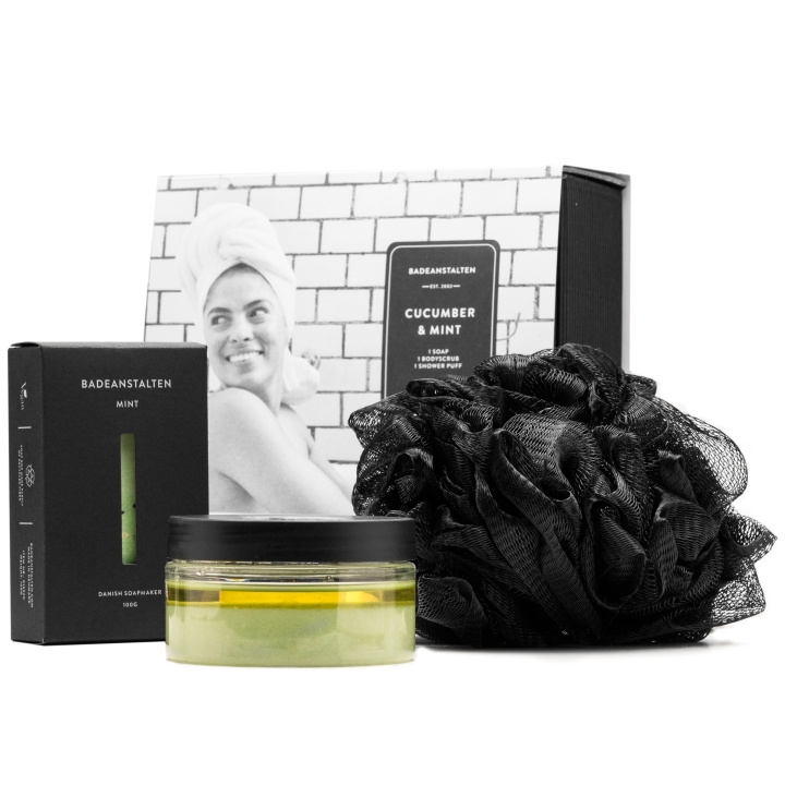 Badeanstalten Giftset - Cucumber & Mint in the group BEAUTY & HEALTH / Skin care / Body health / Body lotion at TP E-commerce Nordic AB (D42484)