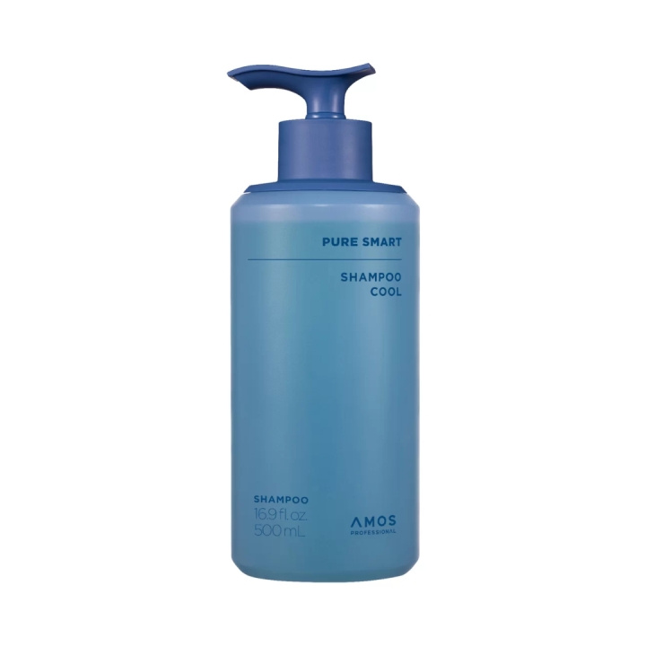Amos Professional Pure Smart Shampoo - Cool - 500 ml in the group BEAUTY & HEALTH / Hair & Styling / Hair care / Schampoo at TP E-commerce Nordic AB (D42499)