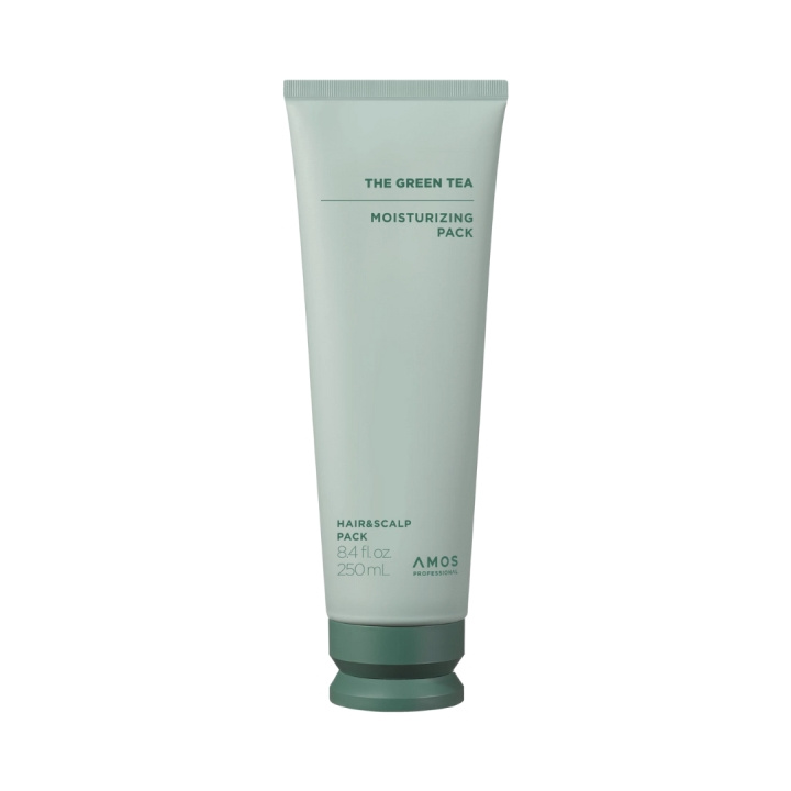 Amos Professional The Green Tea Moisturizing Pack - Green - 250 ml in the group BEAUTY & HEALTH / Hair & Styling / Hair care at TP E-commerce Nordic AB (D42502)