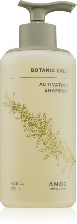 Amos Professional Botanic Calm Activating Shampoo - 500 ml in the group BEAUTY & HEALTH / Hair & Styling / Hair care / Schampoo at TP E-commerce Nordic AB (D42508)