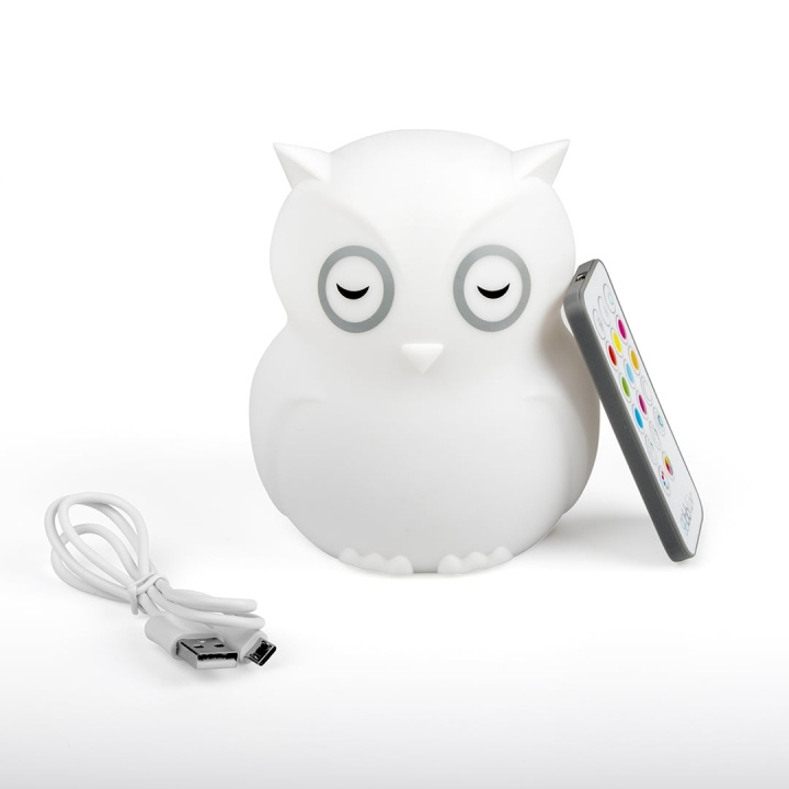 bblüv Night Light Owl - Touch and Remote Control in the group TOYS, KIDS & BABY PRODUCTS / Children\'s room / Baby lamps / Nightlights at TP E-commerce Nordic AB (D42529)