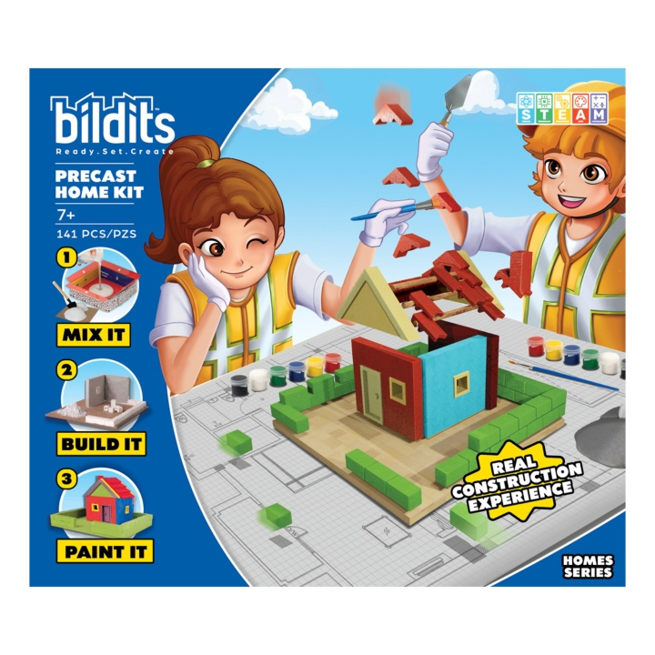 Bildits Precast Home Kit (40369) in the group TOYS, KIDS & BABY PRODUCTS / Toys / Play set at TP E-commerce Nordic AB (D42532)
