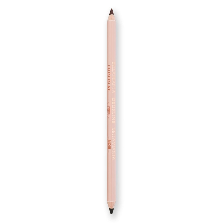 Bellamianta Deuxline 2 in 1 Eyeliner Pencil - Black and Brown - 1.6g in the group BEAUTY & HEALTH / Makeup / Eyes & Eyebrows / Eyeliner / Kajal at TP E-commerce Nordic AB (D42550)
