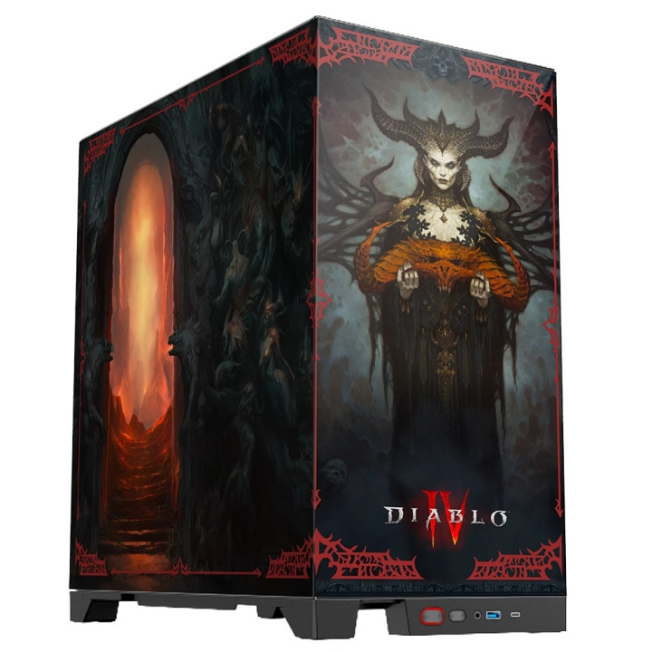 Blizzard Diablo IV - Lilith PC Gaming Case Limited Edition ATX in the group COMPUTERS & PERIPHERALS / Computer components / Chassis at TP E-commerce Nordic AB (D42597)