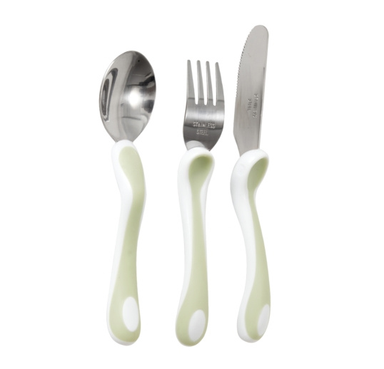 Bambino Eat like a pro - Mint in the group TOYS, KIDS & BABY PRODUCTS / Eat & Drink / Children\'s tableware at TP E-commerce Nordic AB (D42598)