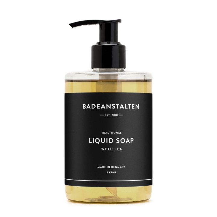 Badeanstalten Liquid Soap - White Tea - 300 ml in the group BEAUTY & HEALTH / Skin care / Body health / Scented soaps at TP E-commerce Nordic AB (D42643)