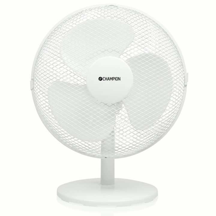 Champion Bordsfläkt 30cm BF130 Vit in the group HOME, HOUSEHOLD & GARDEN / Fans & Climate products / Table fans at TP E-commerce Nordic AB (D42682)