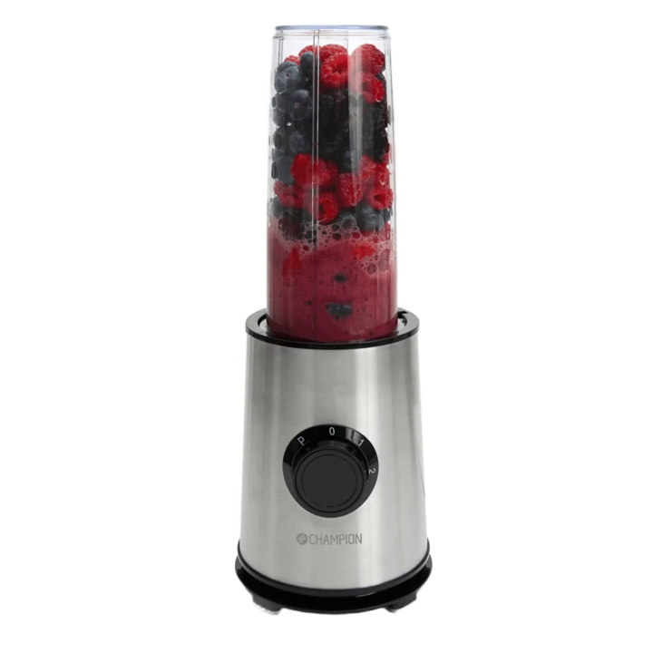 Champion Smoothie Maker Power 600W 800ml SM400 Rostfritt stål in the group HOME, HOUSEHOLD & GARDEN / Household appliances / Food processor & Kitchen appliances / Mixer & Blenders at TP E-commerce Nordic AB (D42684)