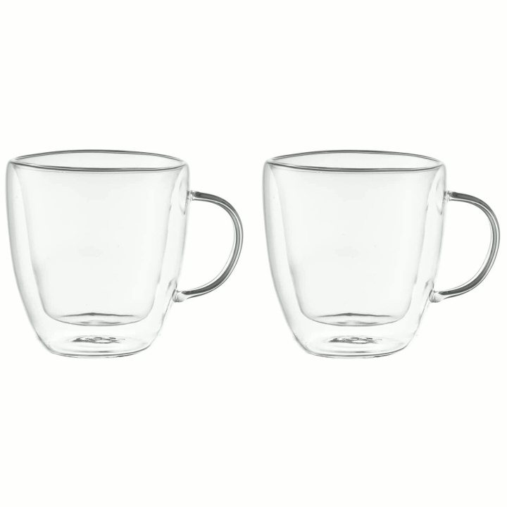 Maku Kaffekopp dubbelväggade glas 25 cl 2-pack in the group HOME, HOUSEHOLD & GARDEN / Kitchen utensils / Other kitchen tools at TP E-commerce Nordic AB (D42688)