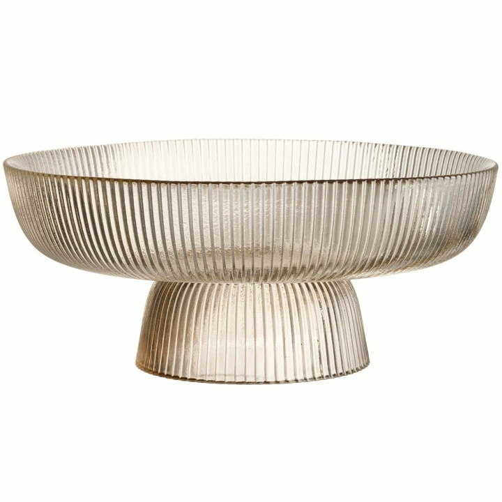 Maku Serveringsskål räfflad champagne 26 cm in the group HOME, HOUSEHOLD & GARDEN / Kitchen utensils / Other kitchen tools at TP E-commerce Nordic AB (D42689)