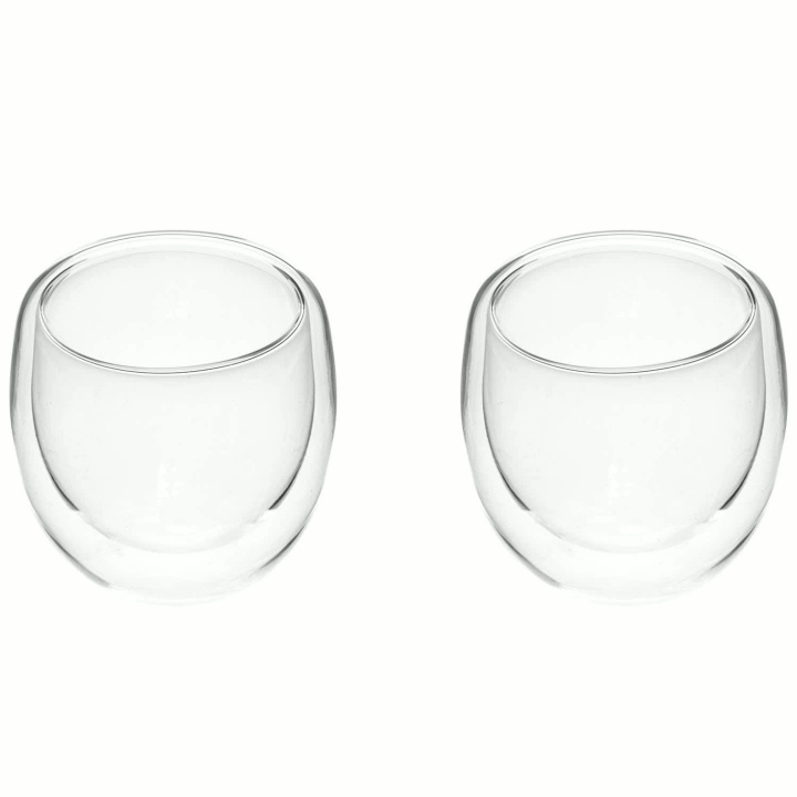 Maku Dubbelväggade glas 20 cl 2-pack in the group HOME, HOUSEHOLD & GARDEN / Kitchen utensils / Wine & Drink accessories at TP E-commerce Nordic AB (D42693)