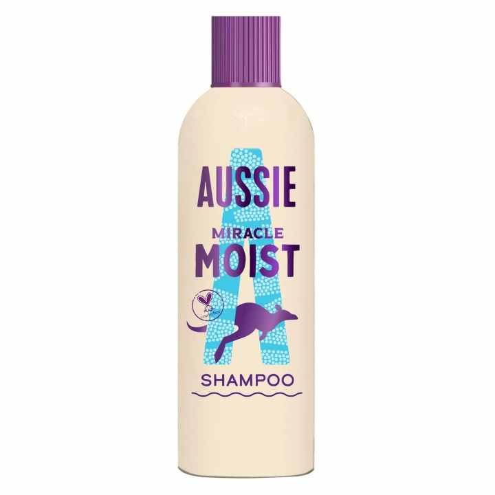 Aussie Miracle Moist Schampo 300ml in the group BEAUTY & HEALTH / Hair & Styling / Hair care / Schampoo at TP E-commerce Nordic AB (D42698)