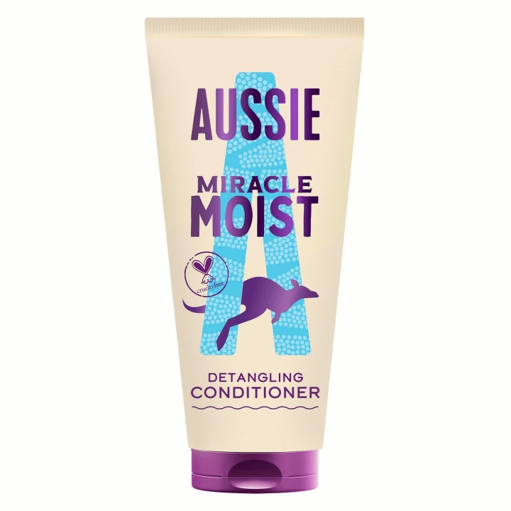 Aussie Miracle Moist Utredande Balsam 200ml in the group BEAUTY & HEALTH / Hair & Styling / Hair care / Conditioner at TP E-commerce Nordic AB (D42699)