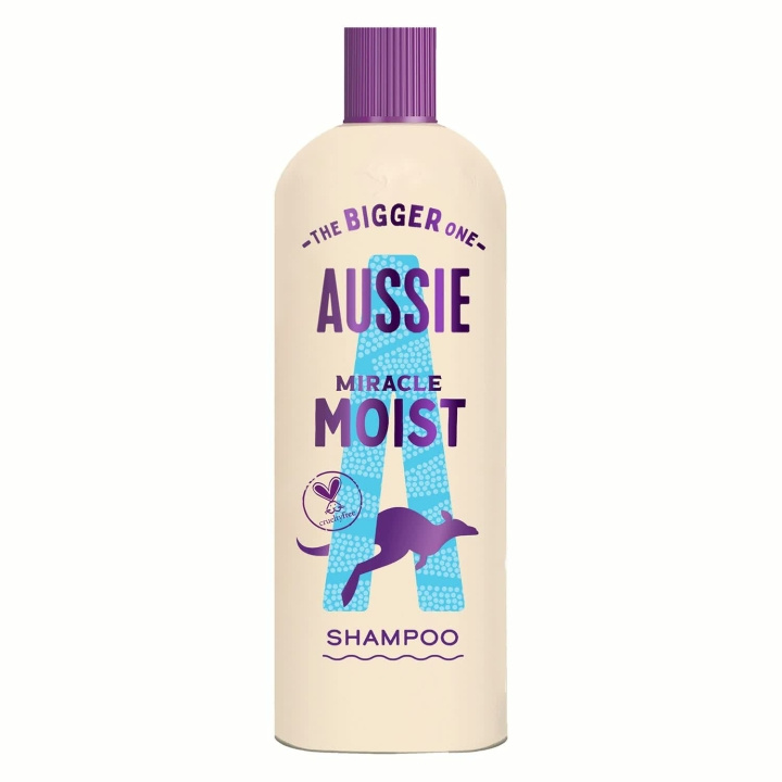 Aussie Miracle Moist Schampo 600ml in the group BEAUTY & HEALTH / Hair & Styling / Hair care / Schampoo at TP E-commerce Nordic AB (D42730)