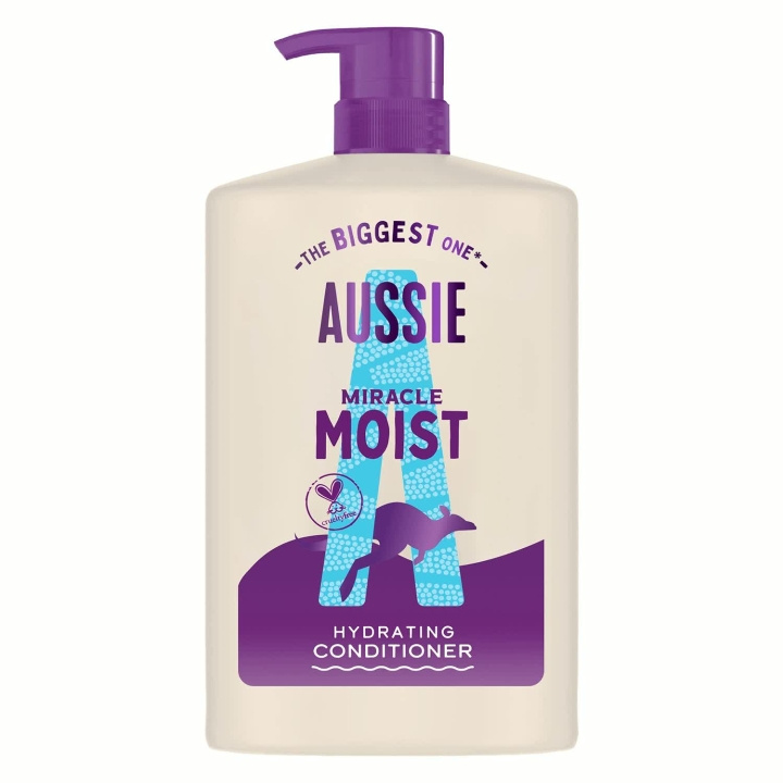 Aussie Miracle Moist Hydrating Conditioner Balsam 1000ml in the group BEAUTY & HEALTH / Hair & Styling / Hair care / Conditioner at TP E-commerce Nordic AB (D42737)