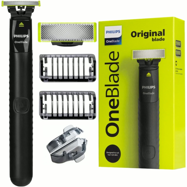 Philips OneBlade Wet & Dry Facial Shaver QP1424/10 in the group BEAUTY & HEALTH / Hair & Styling / Shaving & Trimming / Beard trimmer & Accessories at TP E-commerce Nordic AB (D42757)