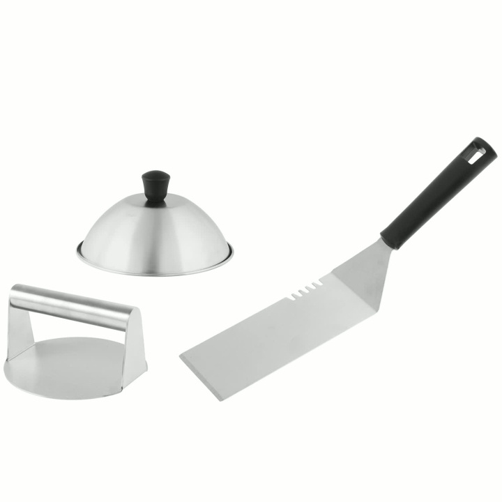 Mustang Smash burger set 3-delar 652791 in the group HOME, HOUSEHOLD & GARDEN / Garden products / Barbeque & Accessories at TP E-commerce Nordic AB (D42758)