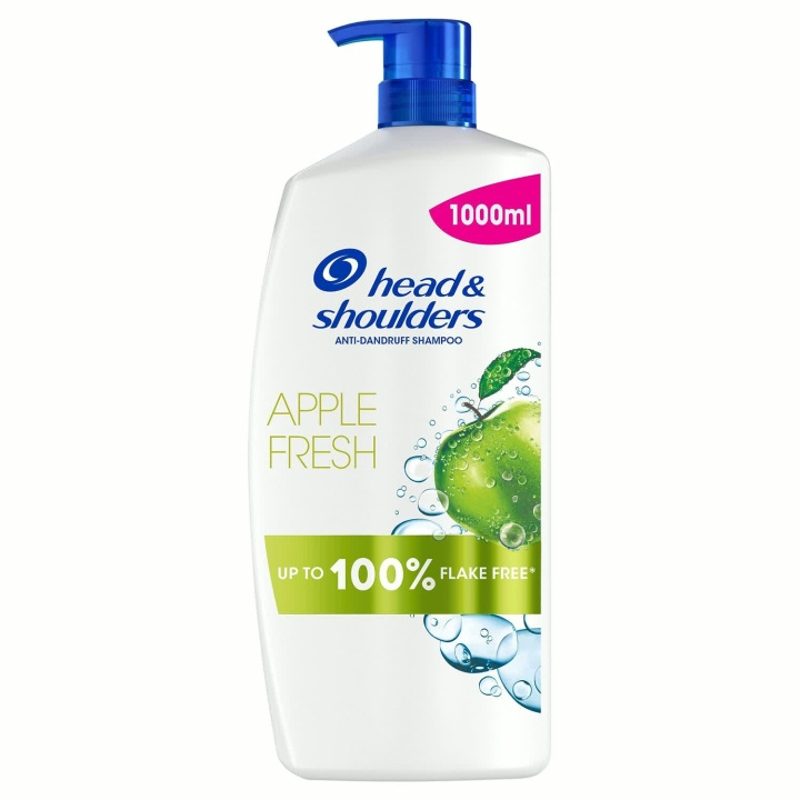Head & Shoulders Apple Fresh Schampo mot mjäll, 1000ml Pump in the group BEAUTY & HEALTH / Hair & Styling / Hair care / Schampoo at TP E-commerce Nordic AB (D42787)