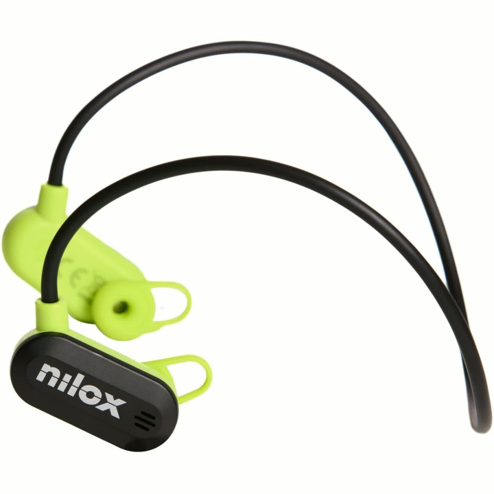 Nilox Hörlurar Sport Air Conduction ENC Airtunes Svart/Lime in the group HOME ELECTRONICS / Audio & Picture / Headphones & Accessories / Headphones at TP E-commerce Nordic AB (D42824)