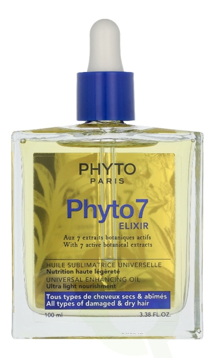 Phyto 7 Elixir Universal Enhancing Oil 100 ml in the group BEAUTY & HEALTH / Hair & Styling / Hair care / Hair oil at TP E-commerce Nordic AB (D42911)