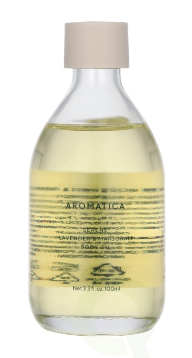 Aromatica Serene Lavender & Marjoram Body Oil 100 ml in the group BEAUTY & HEALTH / Skin care / Body health / Body oil at TP E-commerce Nordic AB (D42917)