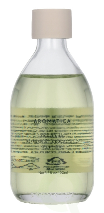 Aromatica Awakening Peppermint & Eucalyptus Body Oil 100 ml in the group BEAUTY & HEALTH / Skin care / Body health / Body lotion at TP E-commerce Nordic AB (D42922)