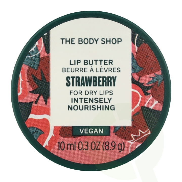 The Body Shop Strawberry Lip Butter 10 ml in the group BEAUTY & HEALTH / Makeup / Lips / Lip balm at TP E-commerce Nordic AB (D42937)