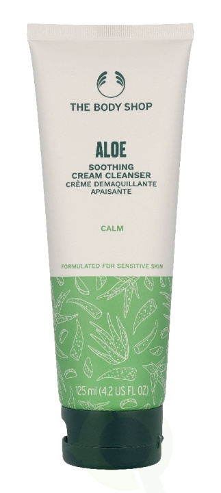 The Body Shop Aloe Soothing Cream Cleanser 125 ml in the group BEAUTY & HEALTH / Skin care / Face / Cleaning at TP E-commerce Nordic AB (D42943)