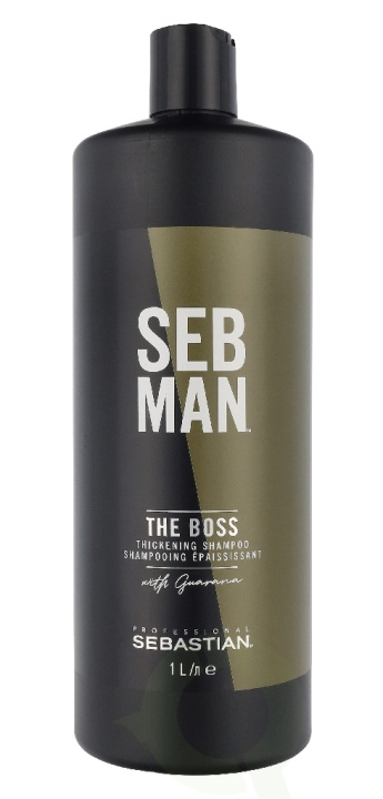 Sebastian Seb Man The Boss Thickening Shampoo 1000 ml in the group BEAUTY & HEALTH / Hair & Styling / Hair care / Schampoo at TP E-commerce Nordic AB (D42960)