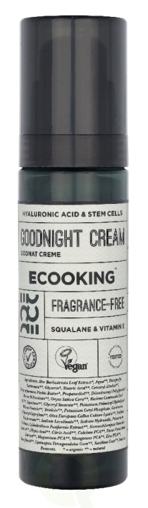 Ecooking Goodnight Cream Fragrance Free 50 ml in the group BEAUTY & HEALTH / Skin care / Face / Day cream at TP E-commerce Nordic AB (D42972)