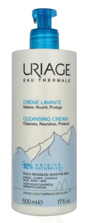 Uriage Cleansing Cream 500 ml in the group BEAUTY & HEALTH / Skin care / Face / Cleaning at TP E-commerce Nordic AB (D42991)