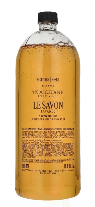 L\'Occitane Lavender Liquid Hand Soap Refill 500 ml in the group BEAUTY & HEALTH / Skin care / Body health / Scented soaps at TP E-commerce Nordic AB (D43038)