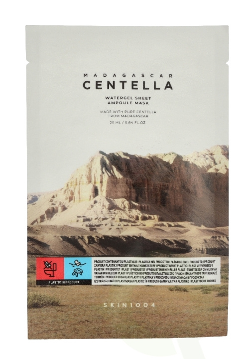 SKIN1004 Madagascar Centella Watergel Ampoule Mask 25 ml in the group BEAUTY & HEALTH / Skin care / Face / Masks at TP E-commerce Nordic AB (D43039)