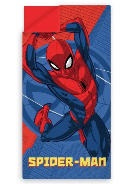 BrandMac Sleeping Bag - 140 x 70 cm - Spiderman (180007) in the group TOYS, KIDS & BABY PRODUCTS / Children\'s textiles / Bedding at TP E-commerce Nordic AB (D43072)