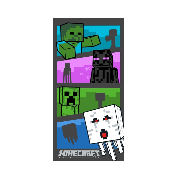 BrandMac Towel - 70 x 140 cm - Minecraft (1029327) in the group HOME, HOUSEHOLD & GARDEN / Bathroom / Towels at TP E-commerce Nordic AB (D43077)