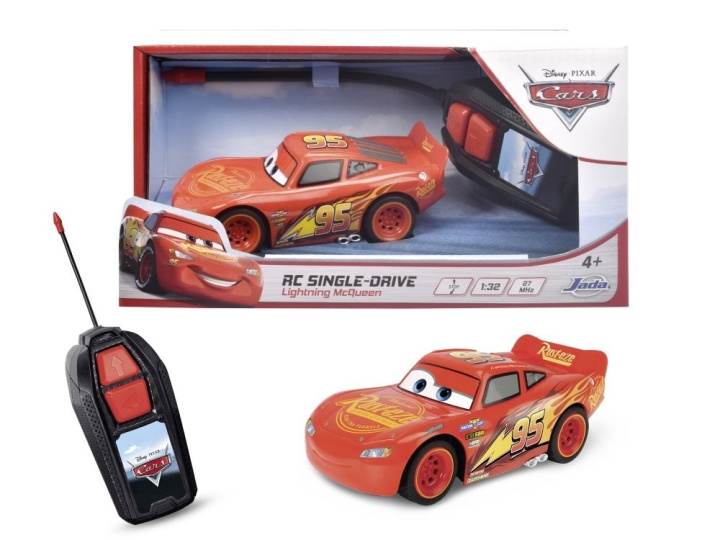 Dickie Toys RC Cars Lightning McQueen 1:32 (203081008) in the group TOYS, KIDS & BABY PRODUCTS / Radio controlled / RC cars at TP E-commerce Nordic AB (D43140)